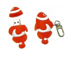 Step 3: the finished custom moulded USB flash drive