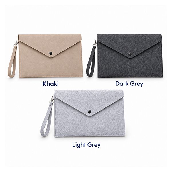 14" Felt iPad and Document Carry Folder