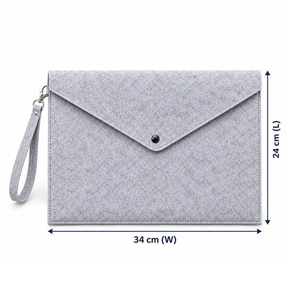 14" Felt iPad and Document Carry Folder