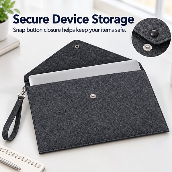 14" Felt iPad and Document Carry Folder