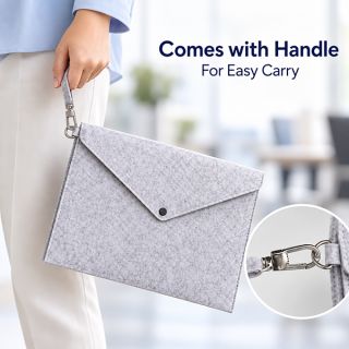 14" Felt iPad and Document Carry Folder