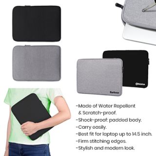 15" GO Polyester Laptop Sleeve