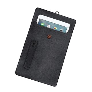 15.4" Felt Tablet Document Sleeve with Pen Holder
