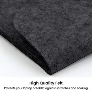 15.4" Felt Tablet Document Sleeve with Pen Holder