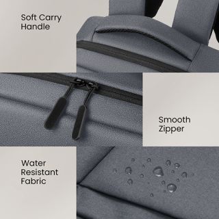 15.6" WOLLY Laptop Backpack with External USB Port
