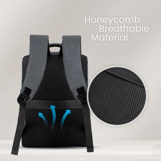 15.6" WOLLY Laptop Backpack with External USB Port