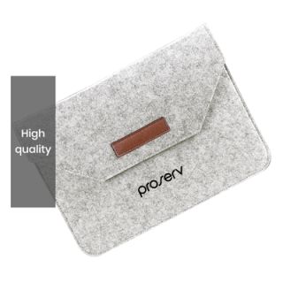 15.4" Wool Felt iPad Pouch