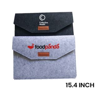 15.4" Wool Felt iPad Pouch