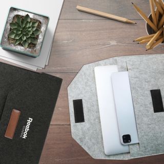 15.4" Wool Felt iPad Pouch