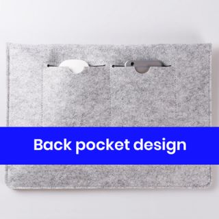 15.4" Wool Felt iPad Pouch
