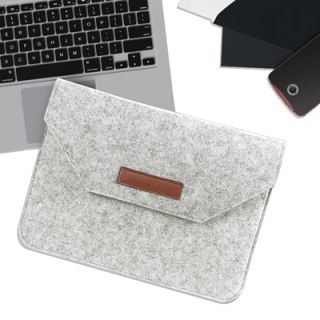 15.4" Wool Felt iPad Pouch