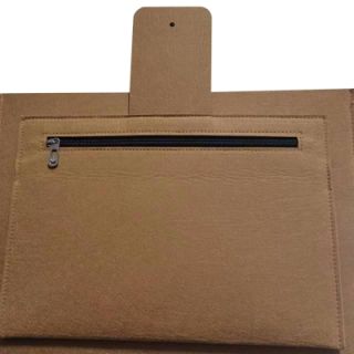 15.4'' Wool Felt Seminar Pouch