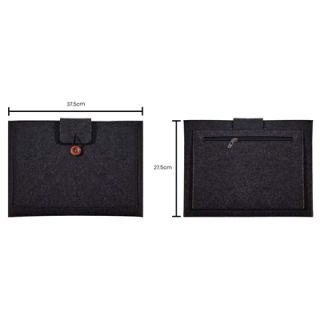 15.4'' Wool Felt Seminar Pouch