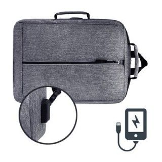 15.6" REFLECT 2 Way Laptop Backpack with External USB Port
