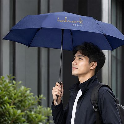 21'' Auto-Open Close 3 Fold Umbrella