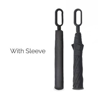 23" Auto-Open Fiberglass 2 Fold Umbrella