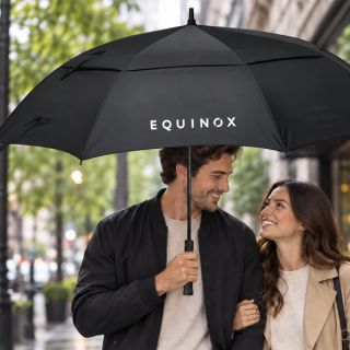 30'' Auto-Open Double Layer Golf Umbrella with ABS Handle