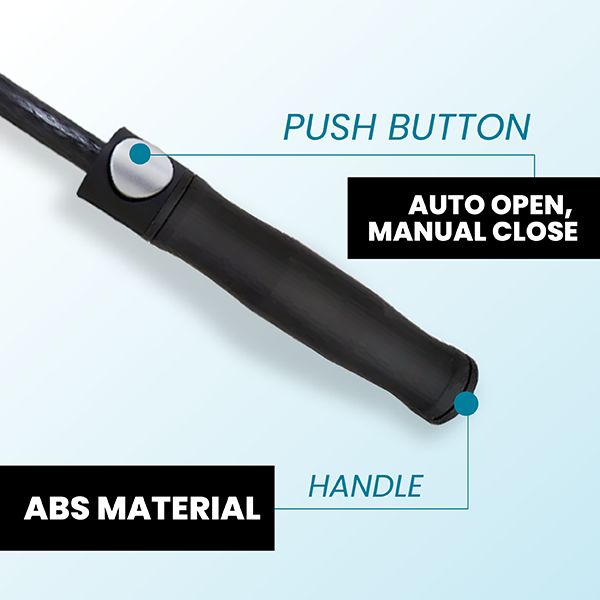 30'' Double Layer Golf Umbrella with ABS Handle