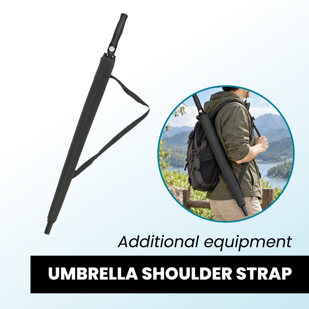 30'' Double Layer Golf Umbrella with ABS Handle