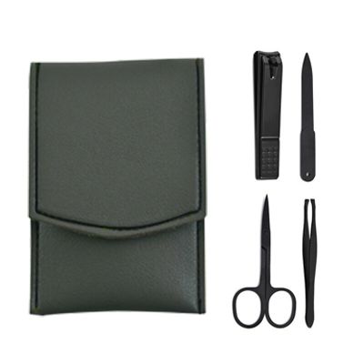 4-In-1 Manicure Set with PU Cover