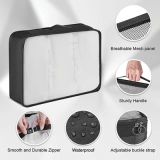 5-In-1 Polyester Travel Organizer Set