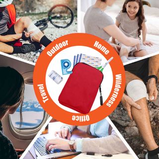 8-in-1 MDA Cert FIRST Aid Polyester Pouch