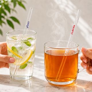 8mm Borosilicate Glass Straw