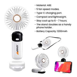 AIR Foldable Handheld Mini Fan - 1200mAh