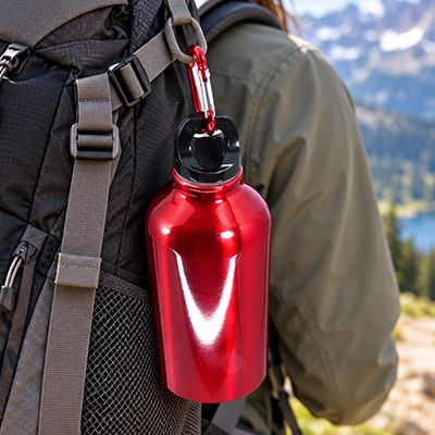 Aluminium Sports Bottle - 400ml