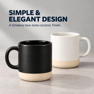 ART 2 Tone Ceramic Mug - 380ml