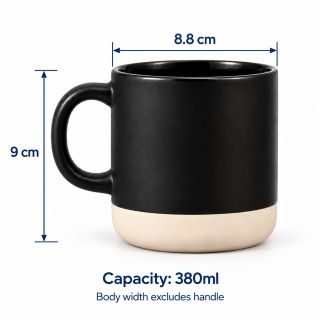 ART 2 Tone Ceramic Mug - 380ml
