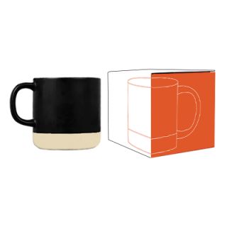 ART 2 Tone Ceramic Mug - 380ml