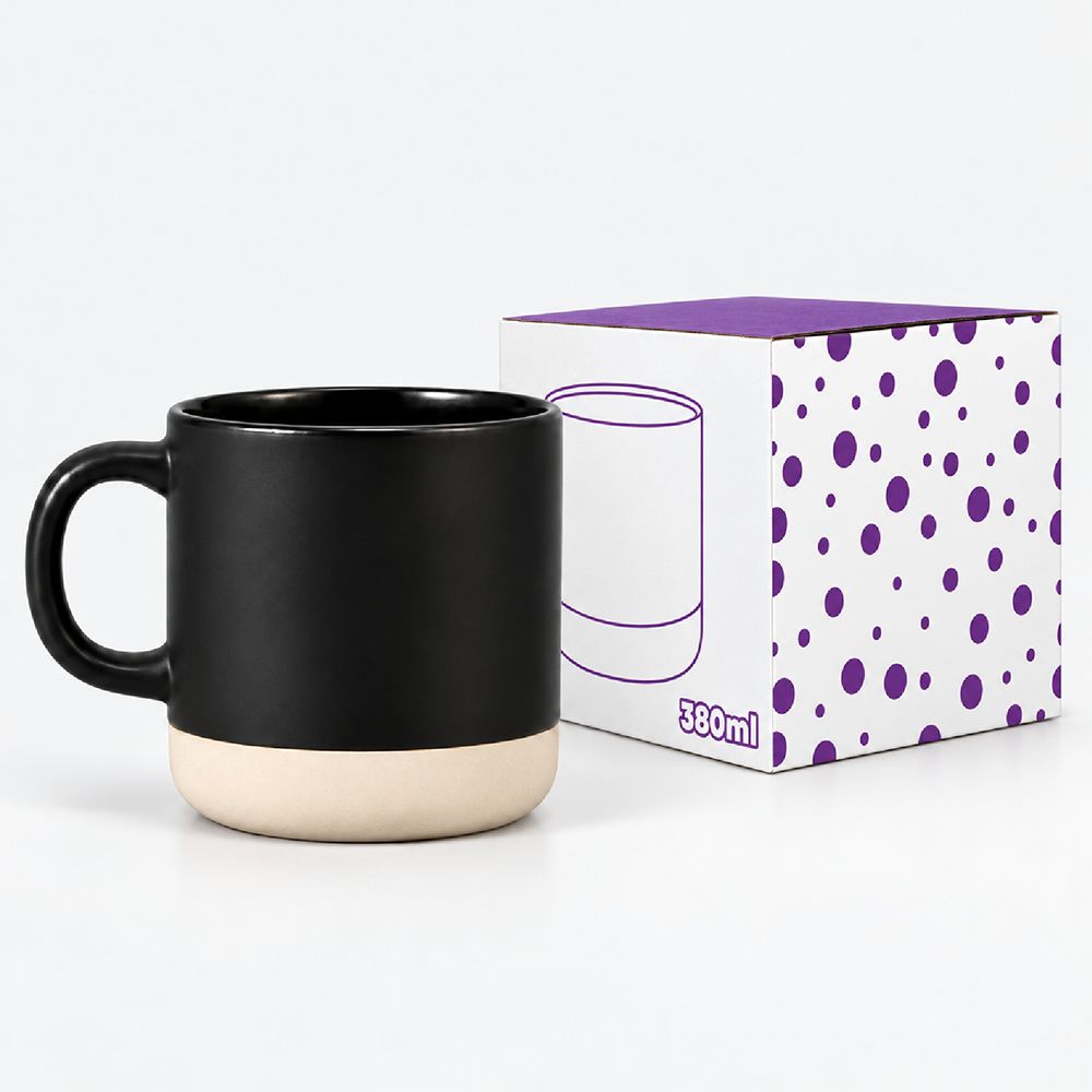 ART 2 Tone Ceramic Mug - 380ml