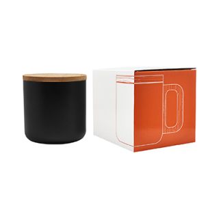 ASHLEY Wooden Handle Stainless Steel Mug - 400ml