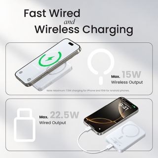 BASEUS EnerFill FM11 Ultra-Mini Magnetic Power Bank 22.5w - 10000mAh