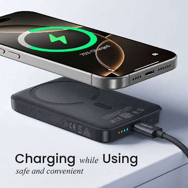 BASEUS EnerFill FM11 Ultra-Mini Magnetic Power Bank 22.5w - 10000mAh