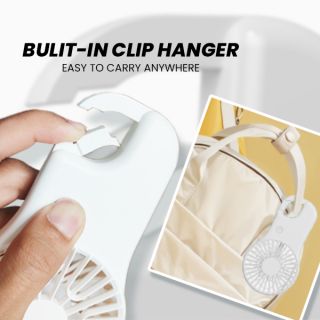 BUCKLE 3 Speed mini fan with Stand - 500mAh