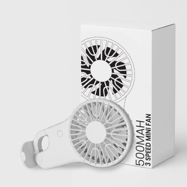 BUCKLE 3 Speed mini fan with Stand - 500mAh