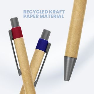 BUMBLE Eco Paper Press Action Ball Pen
