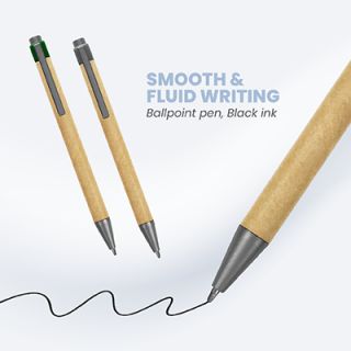 BUMBLE Eco Paper Press Action Ball Pen