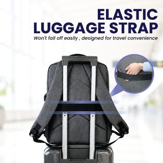 Business Laptop Backpack with External USB Port