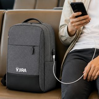 Business Laptop Backpack with External USB Port