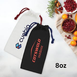 Canvas Drawstring Towel Bottle Pouch-L 8oz (330x150)