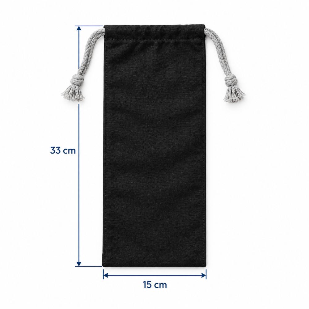 Canvas Drawstring Towel Bottle Pouch-L 8oz (330x150)