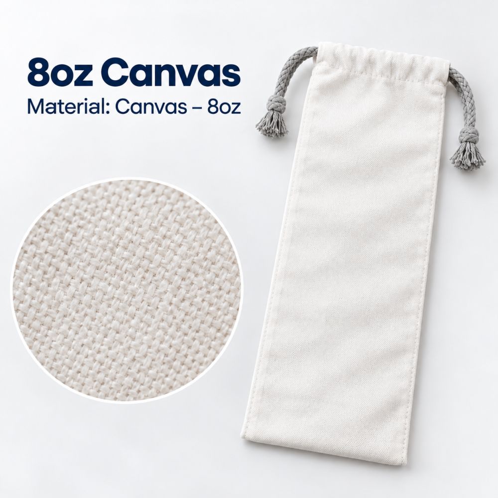 Canvas Drawstring Towel Bottle Pouch-L 8oz (330x150)