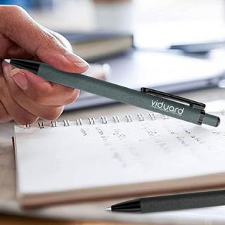 CHROME Coated Aluminum Press Action Ball Pen