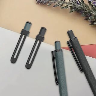 CHROME Coated Aluminum Press Action Ball Pen