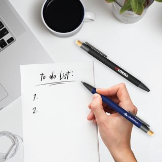 CLIPP Press Action Aluminium Ball Pen