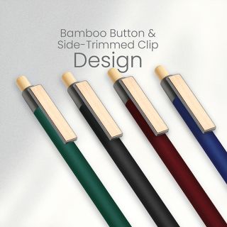 CLIPP Press Action Aluminium Ball Pen