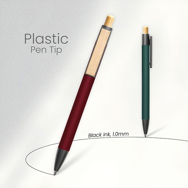 CLIPP Press Action Aluminium Ball Pen